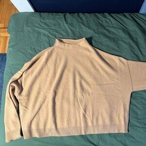 The Alani Cashmere Mock-Neck Sweater by Pilcro